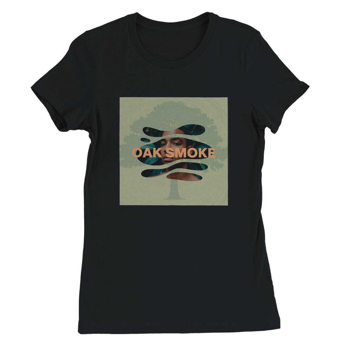 Oak Smoke Jazz - Women's Cut T-Shirt